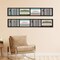 2x Large Floating Shelf Wall Mount CD DVD Rack Media Storage Organizer Shelves